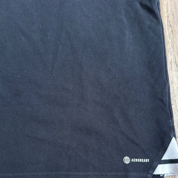 EUC Adidas Men DC United Henley AEROREADY Polo Shirt Top Size Medium M248 -25 - Picture 2 of 9